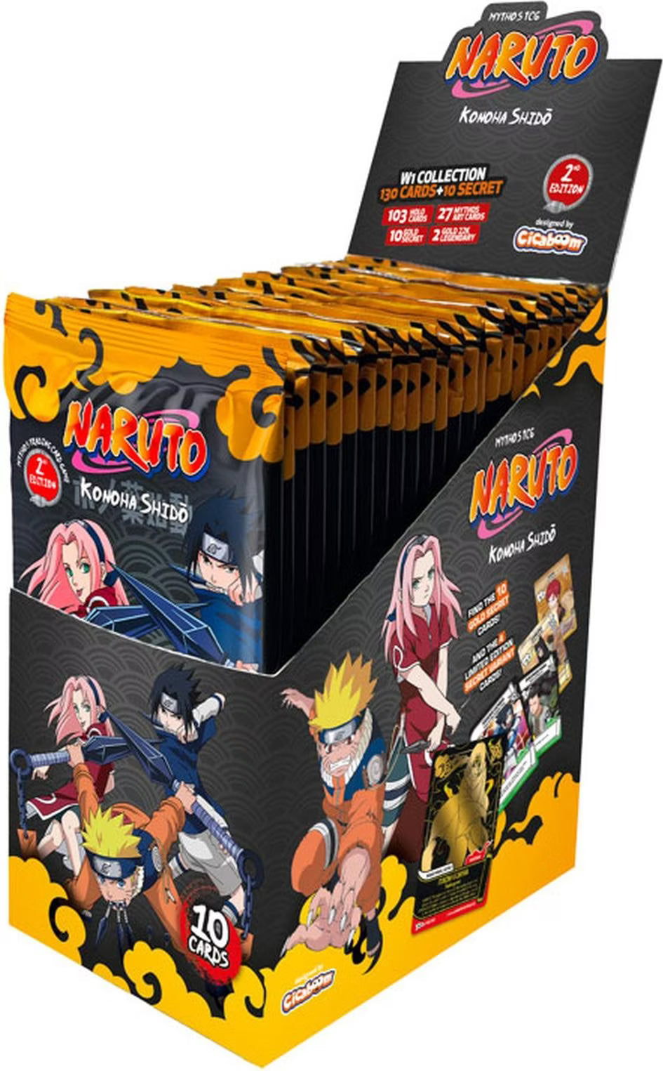 Naruto Mythos TCG Boosterdisplay (EN)