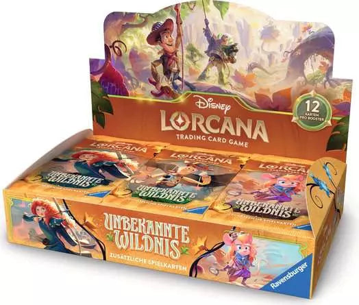 Lorcana Booster Display - Unbekannte Wildnis