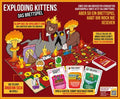 Asmodee - Exploding Kittens: Das Brettspiel