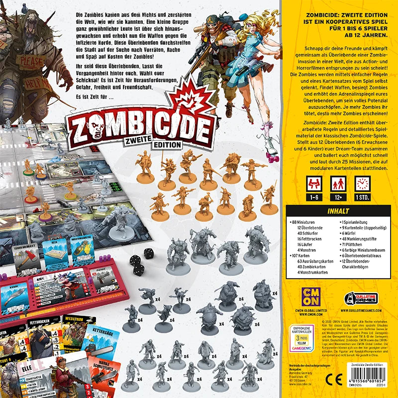 Asmodee - Zombicide 2. Edition